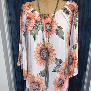 Sunflower tunic